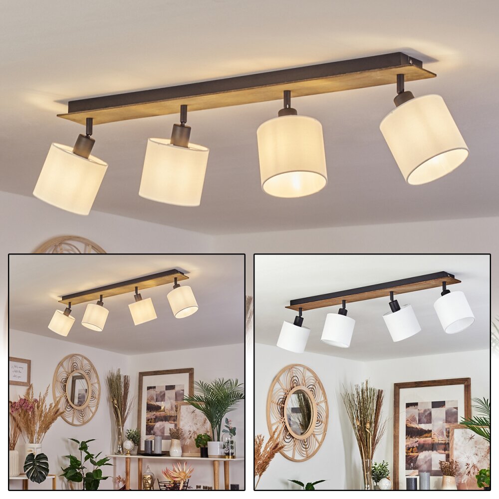Alsen Lampa Sufitowa Ciemne drewno, Czarny, 4-punktowe main product photo