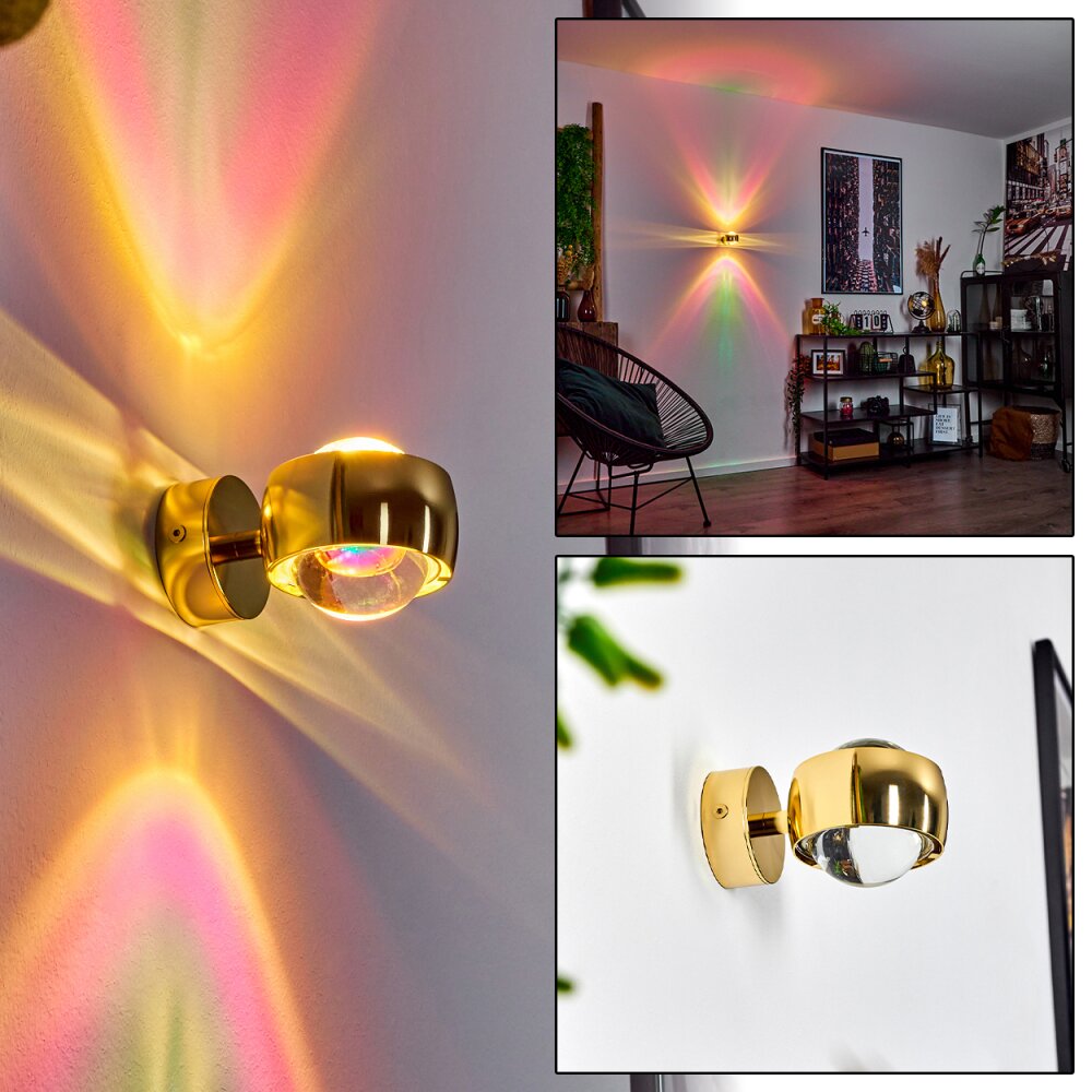 Sapri Lampa ścienna Złoty, 1-punktowy main product photo