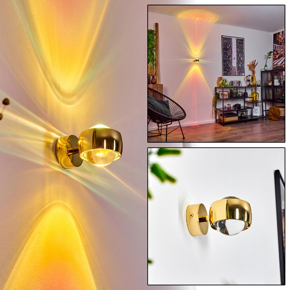 Sapri Lampa ścienna Złoty, 1-punktowy main product photo