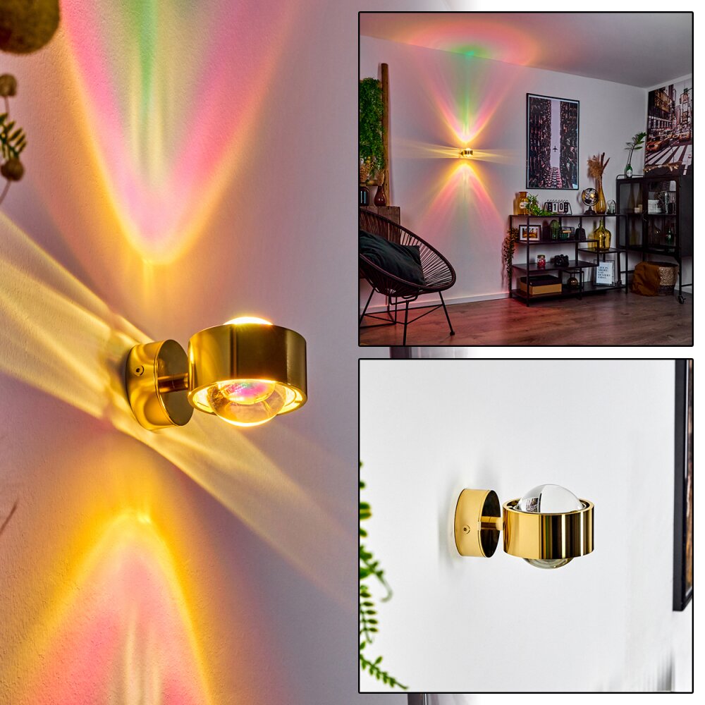 Sapri Lampa ścienna Złoty, 1-punktowy main product photo