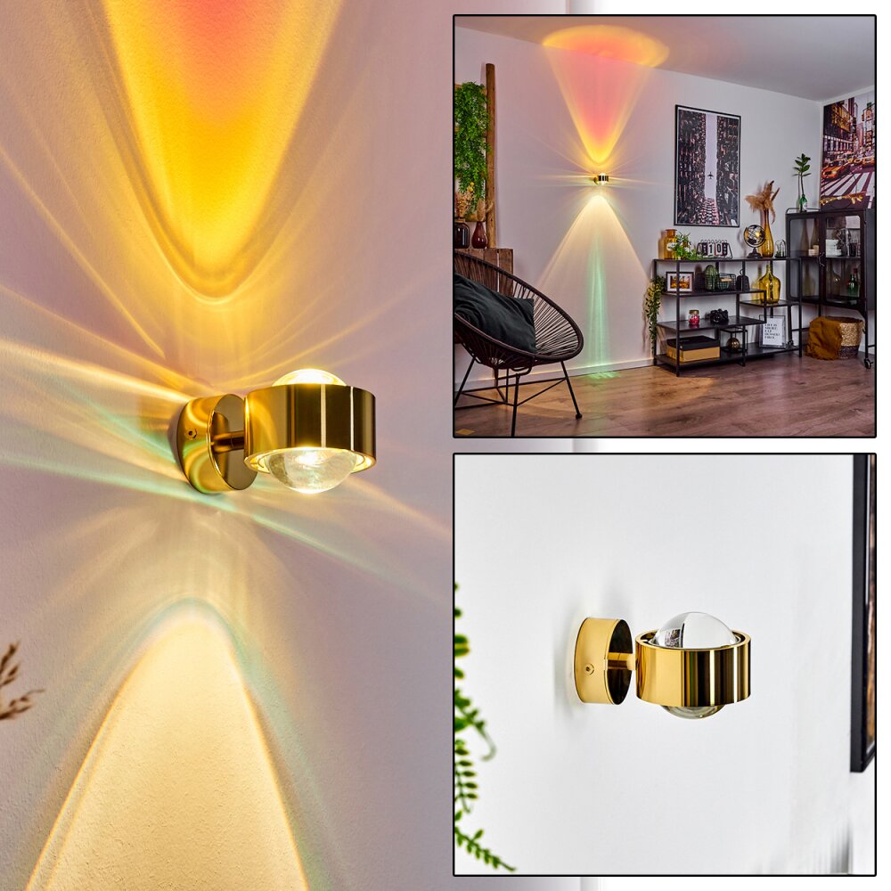 Sapri Lampa ścienna Złoty, 1-punktowy main product photo