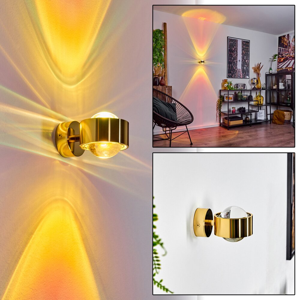 Sapri Lampa ścienna Złoty, 1-punktowy main product photo