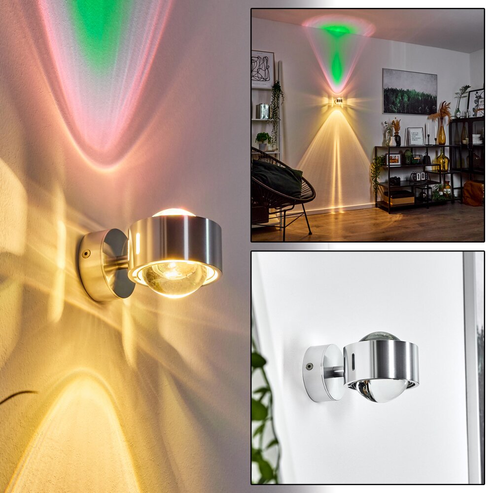 Sapri Lampa ścienna Srebrny, 1-punktowy main product photo