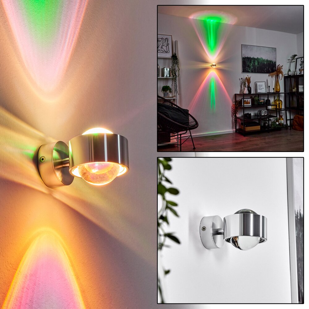 Sapri Lampa ścienna Srebrny, 1-punktowy main product photo