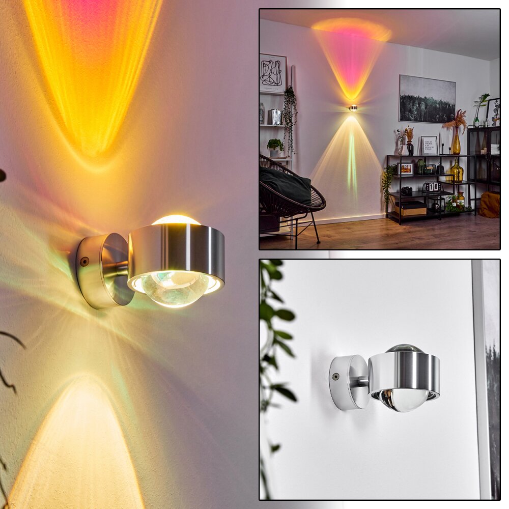 Sapri Lampa ścienna Srebrny, 1-punktowy main product photo