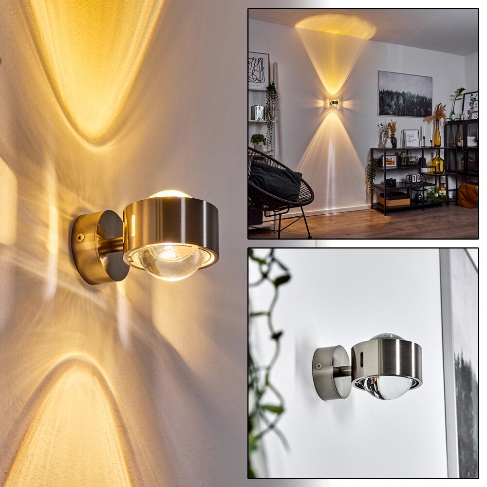 Sapri Lampa ścienna Nikiel matowy, 1-punktowy main product photo