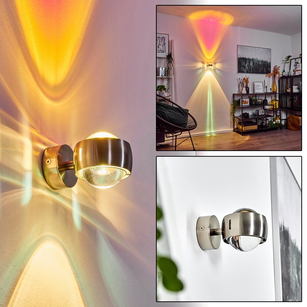 Sapri Lampa ścienna Nikiel matowy, 1-punktowy main product photo