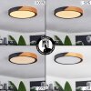 Pontchardon Lampa Sufitowa LED Brązowy, Czarny, 1-punktowy
