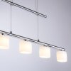 Paul Neuhaus HYDRA Lampa Wisząca LED Stal szczotkowana, 5-punktowe