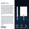 Paul Neuhaus PURE-MIRA lampka nocna LED Czarny, 1-punktowy, Zdalne sterowanie