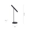 Paul Neuhaus PURE-TUTUA lampka nocna LED Czarny, 1-punktowy