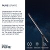 Paul Neuhaus PURE-GRAFO lampka nocna LED Czarny, 1-punktowy
