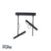 Paul Neuhaus PURE-TUTUA Lampa Sufitowa LED Czarny, 2-punktowe