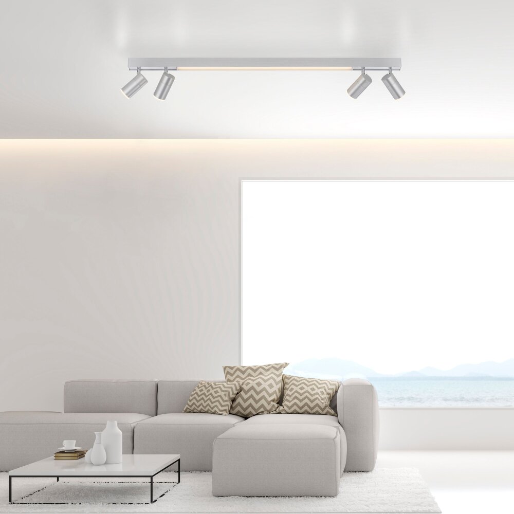 Paul Neuhaus PURE-LINES Lampa Sufitowa LED Aluminium, 1-punktowy, Zdalne sterowanie main product photo