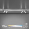 Paul Neuhaus PURE-LINES Lampa Sufitowa LED Aluminium, 1-punktowy, Zdalne sterowanie