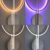 Paul Neuhaus Q-ARKOA Lampa Sufitowa LED Stal szczotkowana, 1-punktowy, Zdalne sterowanie, Zmieniacz kolorów