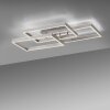Paul Neuhaus PAAN Lampa Sufitowa LED Stal szczotkowana, 1-punktowy, Zdalne sterowanie