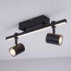 Paul Neuhaus BARIK Lampa Sufitowa LED Czarny, 2-punktowe