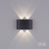 Paul Neuhaus CARLO Lampa ścienna LED Antracytowy, 4-punktowe
