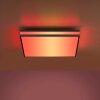 Leuchten-Direkt MARIO BLACK Lampa Sufitowa LED Czarny, 1-punktowy, Zdalne sterowanie, Zmieniacz kolorów