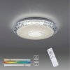 Leuchten-Direkt LUCCA Lampa Sufitowa LED Biały, 1-punktowy, Zdalne sterowanie