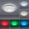 Leuchten-Direkt LUCCA Lampa Sufitowa LED Biały, 1-punktowy, Zdalne sterowanie