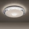 Leuchten-Direkt LUCCA Lampa Sufitowa LED Biały, 1-punktowy, Zdalne sterowanie