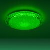 Leuchten-Direkt LUCCA Lampa Sufitowa LED Biały, 1-punktowy, Zdalne sterowanie