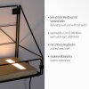 Leuchten-Direkt BOARD Lampa ścienna LED Brązowy, Czarny, 1-punktowy