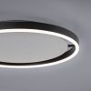 Leuchten-Direkt RITUS Lampa Sufitowa LED Antracytowy, 1-punktowy
