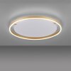 Leuchten-Direkt RITUS Lampa Sufitowa LED Mosiądz, 1-punktowy