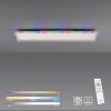 Leuchten-Direkt GALACTICA Lampa Sufitowa LED Biały, 2-punktowe, Zdalne sterowanie, Zmieniacz kolorów
