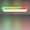 Leuchten-Direkt CONRAD Lampa Sufitowa LED Biały, 2-punktowe, Zdalne sterowanie, Zmieniacz kolorów