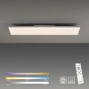 Leuchten-Direkt CONRAD Lampa Sufitowa LED Biały, 2-punktowe, Zdalne sterowanie, Zmieniacz kolorów