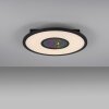 Leuchten-Direkt ASTRO Lampa Sufitowa LED Czarny, 2-punktowe, Zdalne sterowanie, Zmieniacz kolorów