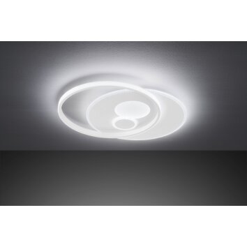 Wofi AKON Lampa Sufitowa LED Biały, 3-punktowe, Zdalne sterowanie