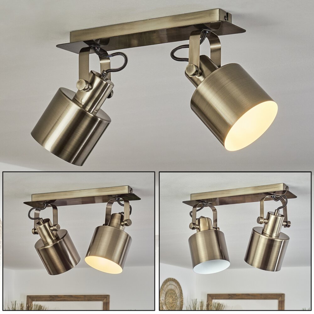 Neves Lampa Sufitowa Mosiądz, 2-punktowe main product photo