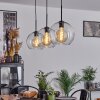 Koyoto  Lampa Wisząca Kula 25 cm Przezroczysty, 3-punktowe