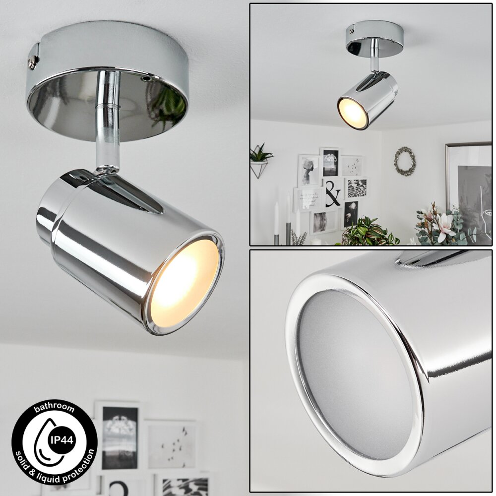 Douarnenez Lampa Sufitowa Chrom, 1-punktowy main product photo