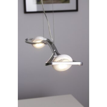 Osram Slingshot lampa wisząca LED Chrom, 2-punktowe