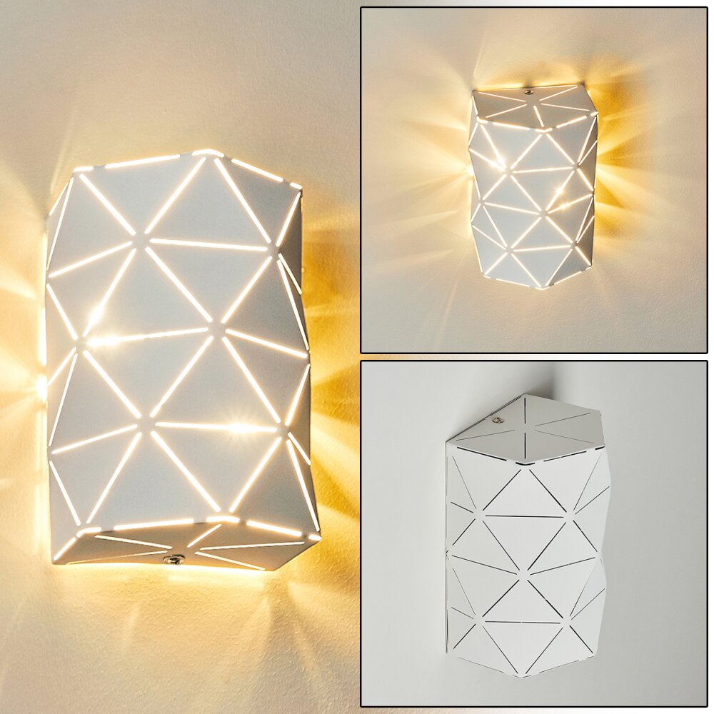 Osby Lampa ścienna Biały, 2-punktowe main product photo