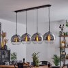 Koyoto  Lampa Wisząca Szkło 30 cm Przezroczysty, Przydymiony, 4-punktowe