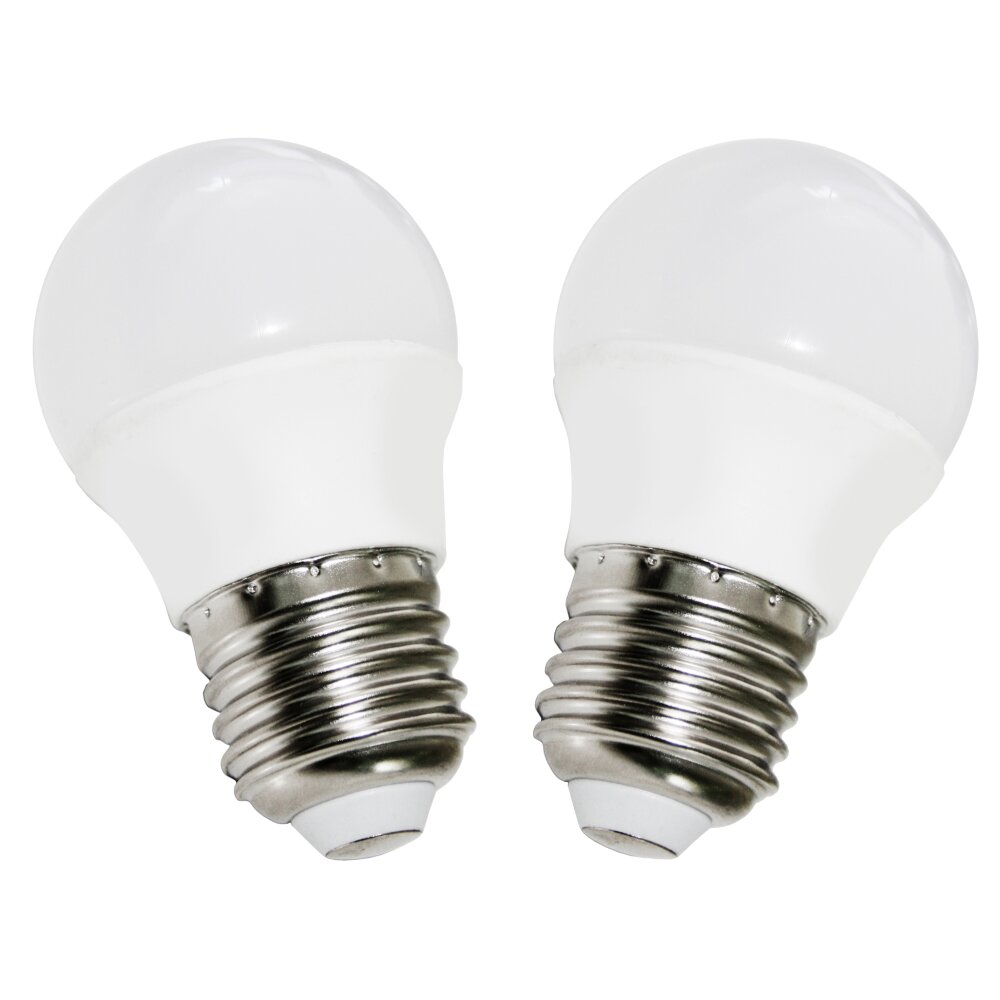 Globo zestaw 2 żarówek LED E27 6 W 550 lumenów 4000 kelwin main product photo