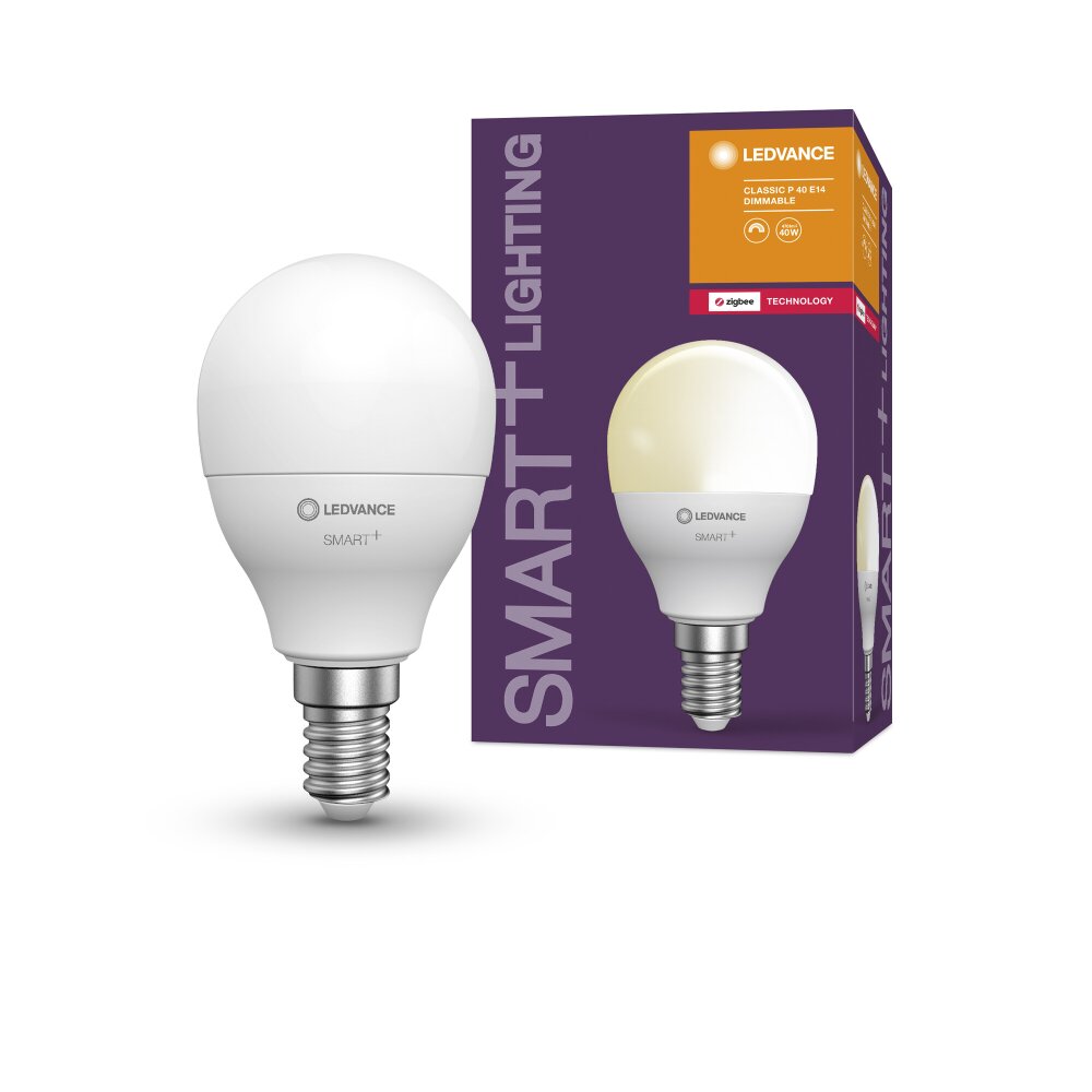 LEDVANCE SMART+ LED E14 4,9 W 2700 kelwin 470 lumenów main product photo