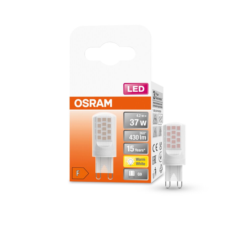 OSRAM LED PIN LED G9 4,2 W 2700 kelwin 430 lumenówów main product photo