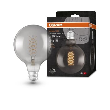 OSRAM Vintage 1906® LED E27 7,8 W 1800 kelwin 360 lumenówów