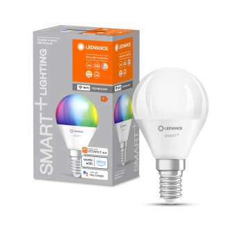 LEDVANCE SMART+ WiFi LED E14 4,9 W 2700-6500 kelwin 470 lumenówów