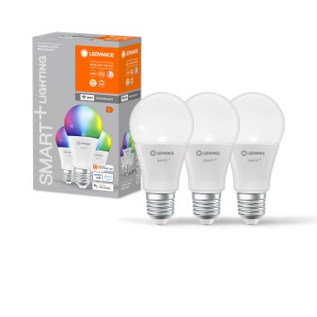 LEDVANCE SMART+ WiFi 3-częściowy zestaw LED E27 9 W 2700-6500 kelwin 806 lumenówów