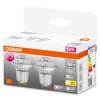 OSRAM LED SUPERSTAR Zestaw 2 lamp LED GU10 4,5 W 2700 kelwin 350 lumenówów