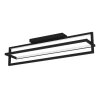 Eglo SIBERIA Lampa Sufitowa LED Czarny, 1-punktowy, Zdalne sterowanie